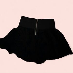 Black High-Waisted Women's Skirt
